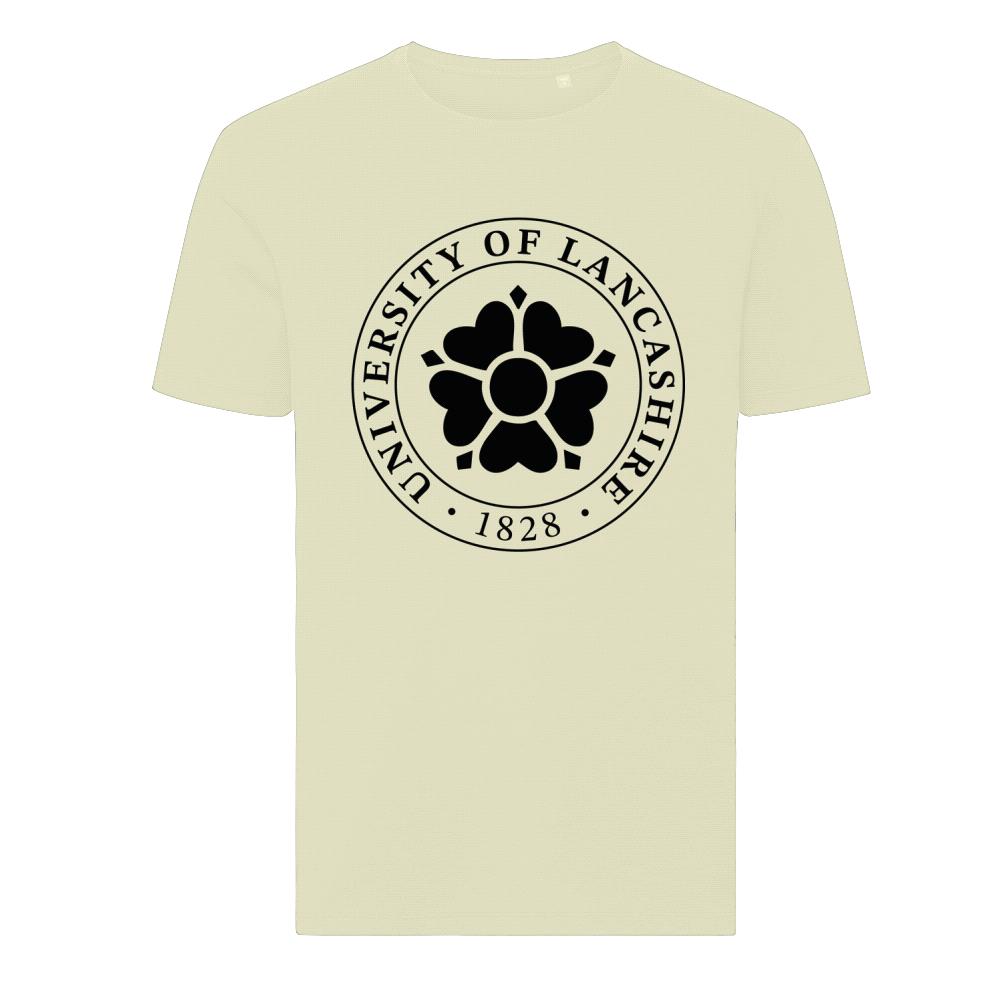 University of Lancashire - Off White - Stamp Logo, T-Shirt