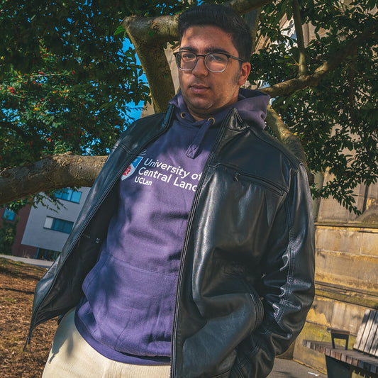 Retro University Logo Hoody was £35 now £26.25